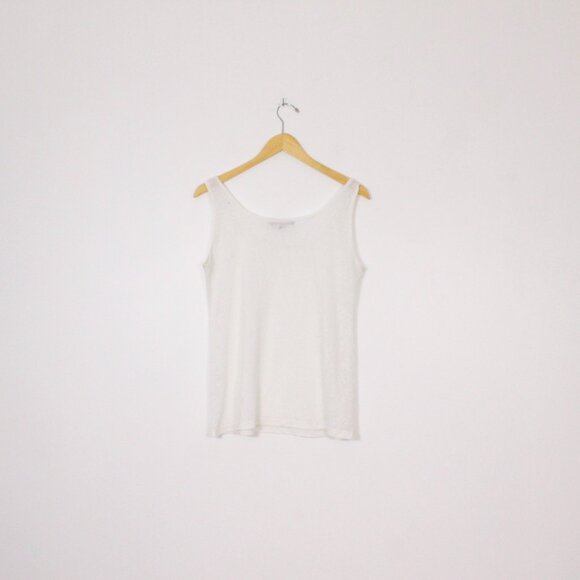 *Robert Kitchen White Tank Top - Picture 6 of 6